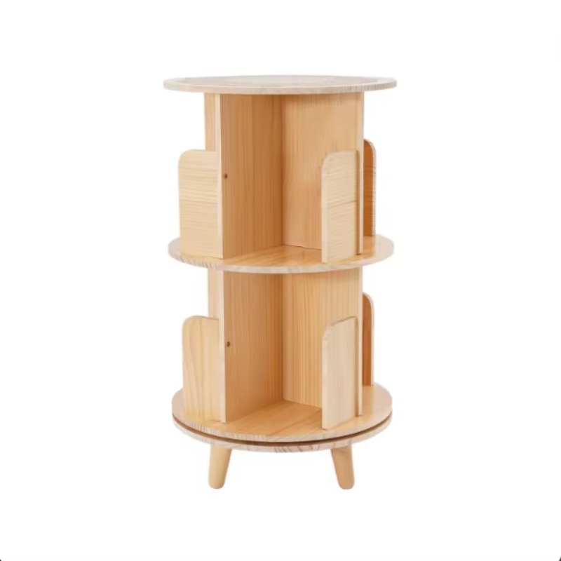 Sustainable Living Design - Vollholz Modernes Umweltfreundliches Nachhaltiges Drehbares 5-Schicht